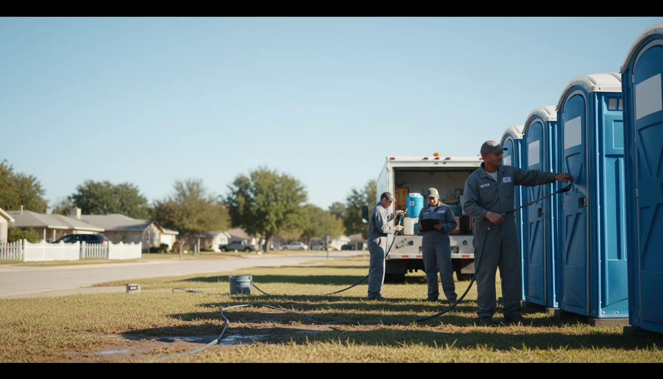 Long-Term Portable Toilet Rental in Eastlake Weir, FL near me